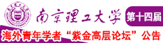 我爱操逼制服南京理工大学第十四届海外青年学者紫金论坛诚邀海内外英才！